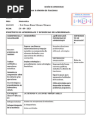 Sesión de Aprendizaje Division de Fracciones