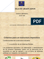 Criterios para Una Estructura Impositiva MAF-400 G.I.