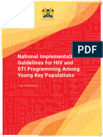 National Implementation Guidelines For HIV and STI Programming Among YKPs 2018