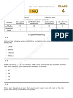 IMO Level1 Mock5 Class4