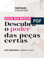 Guia - Desperte Sua Confiança Conheça Seu Biotipo Por Sheylla Ribeiro