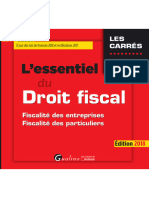 L'essentiel: Droit Fiscal