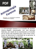 Antropología Forense ? - ?