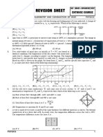 Physics Revision Sheet