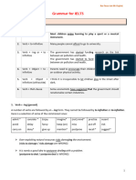 Verb Patterns