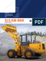 Liugong 836 Wheel Loader 11000 KG 1 7 Cum 125 HP