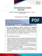 Guía de Actividades y Rúbrica de Evaluación - Unidad 1 - Task 2 - This Is My Life