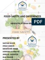 Food Safety and Differences