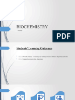 Proteins Structure and Denaturation