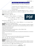 Lecture-5-6 Moment, Skewness and Kurtosis