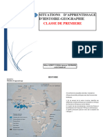 SITUATIONS D'APPRENTISSAGE 1ère