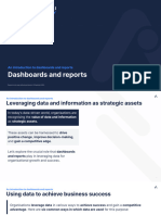 An Introduction To Dashboards and Reports (Slides)