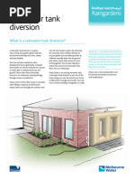 Rainwater Tank Diversion