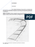 3.1 - Curvas Horizontais Circulares e de Transição Superelevação e Superlargura