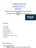 Nutritional Pathology Pem