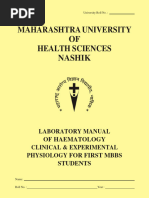 1st MBBS Physiology Journal For Ug Students