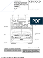 Kenwood RXD-652 - 702 - 752 - 772 - 852 - A81 - A601 - A701