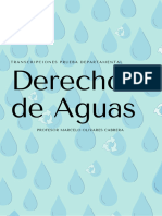 Transcripciones Derecho de Aguas - Prof. MOC