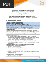 Guía de Actividades y Rúbrica de Evaluación - Tarea 5 - Análisis Evaluación y Propuesta