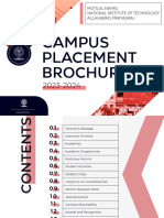 Placement Brochure MNNIT-Allahabad