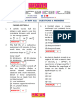 The Previous Year NEET Question Paper With The Answer Key For The Year 2023 Only On Zephyr.