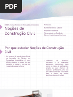 Noções de Construção Civil - Unid 1