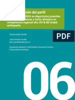 Caracterización Del Perfil Antropométrico en Deportistas Juveniles de Halterofilia, Boxeo y Lucha Olímpica en Competencia Regional Año 2018 Del Urabá Antioqueño