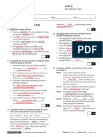 CsUnit5 Standard Test With Answers