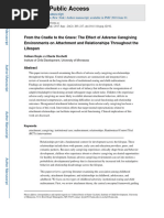 DoyleCicchetti AdverseAttachment Relationships