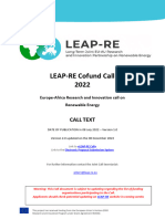 LEAP RE Call 2022 - TEXT V2.0 2022 - 12 - 08