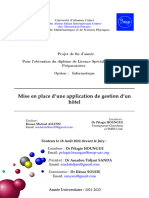 Rapport Projet Licence