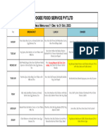 Mess Menu Dec 2023