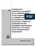 Hostelería y Turismo Vol. I (Editorial MAD) - Tema 1