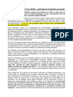 Ensayo Desiguadald Educativa Licas 4f