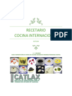 Recetario Bases Culinarias