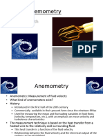 Hot-Wire Anemometry