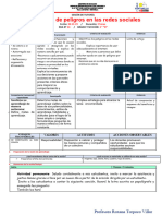 SESIÓN 30-11-23 TUTORÍA-prevención de Peligro en Redes Tercero D