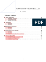 Séries Et Fonctions Vectorielles