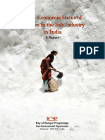 7-Socio-Economic Status of Workers in The Salt Industry in India