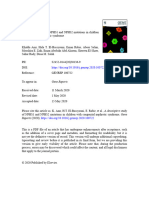 A Descriptive Study of NPHS1 and NPHS2 Mutations in Children