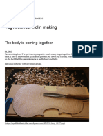 Violin Making Apollo Lutherie