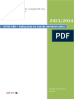 UFCD 780 - Aplicações de Gestão Administrativa