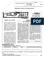 Evaluation 2asc N°1 Au 1er Semestre