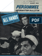 All Hands Naval Bulletin - Aug 1944