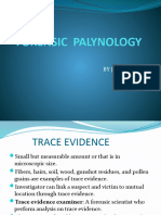 Forensic Palynology by Jaison Tomy