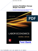 Labor Economics 7th Edition George Borjas Test Bank