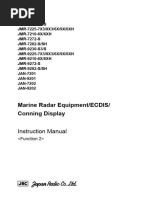 RADAR ECDIS INSTRUCTION MANUAL Function 2