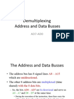 Demultiplexing of Buses in 8085