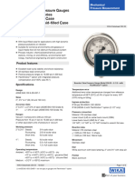 Bourdon Tube Pressure Gauges Stainless Steel Series Type 232.53 - Dry Case Type 233.53 - Liquid-Filled Case