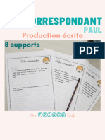 FREEFrenchWritingProductioncrite1reanneMoncorrespondantPaul 1